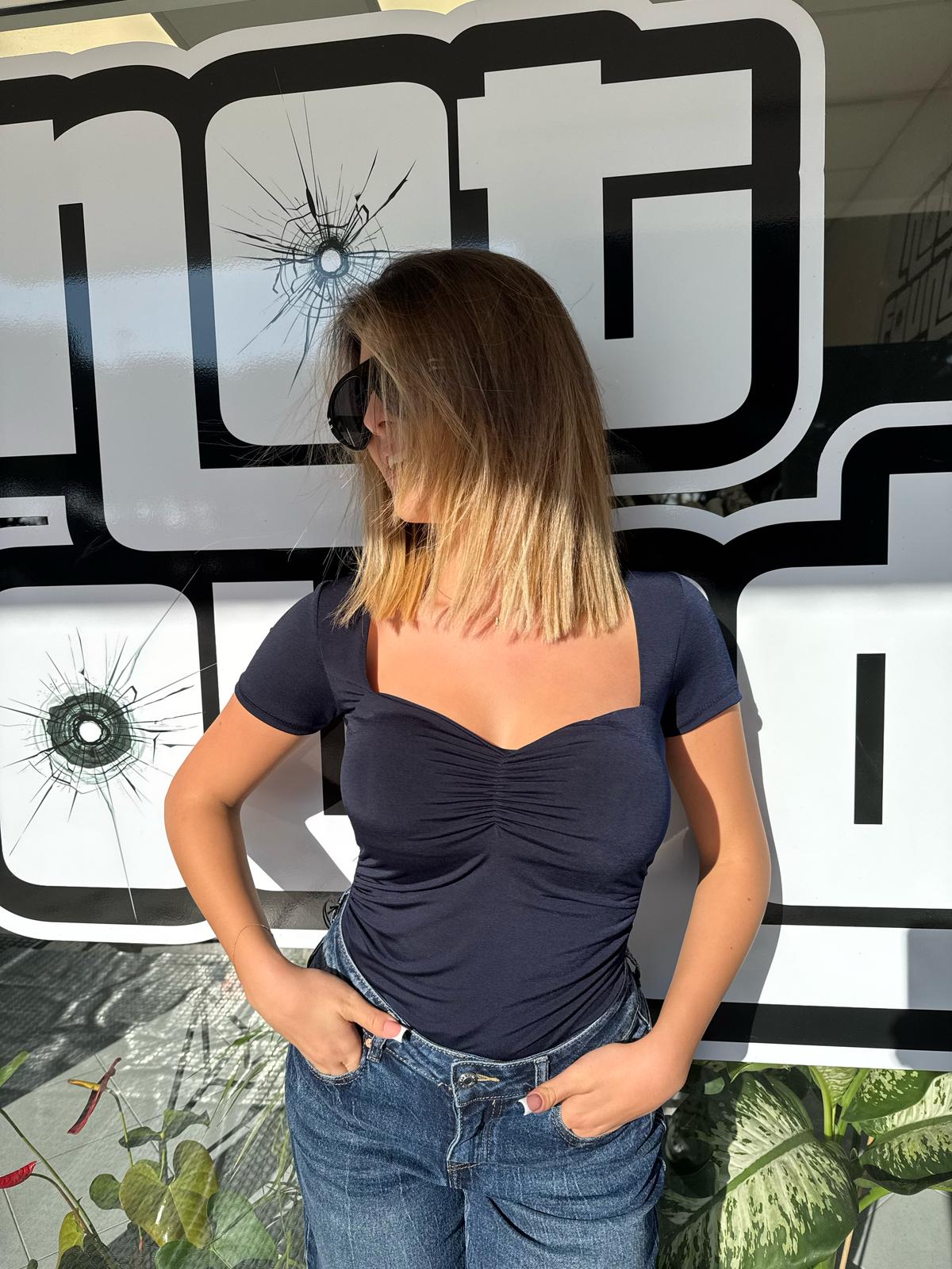 T-SHIRT PASSION BLU